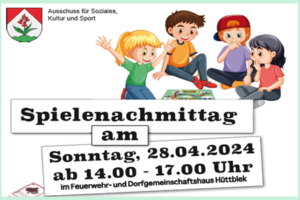 Read more about the article Spielenachmittag
